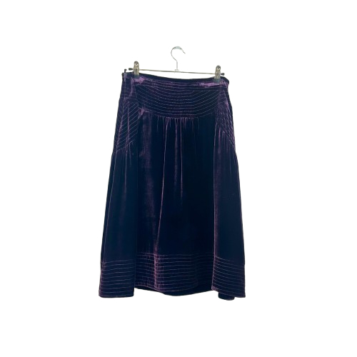 Entracte jupe mi-longue en velours - Taille M - Très bon état - Photo 2